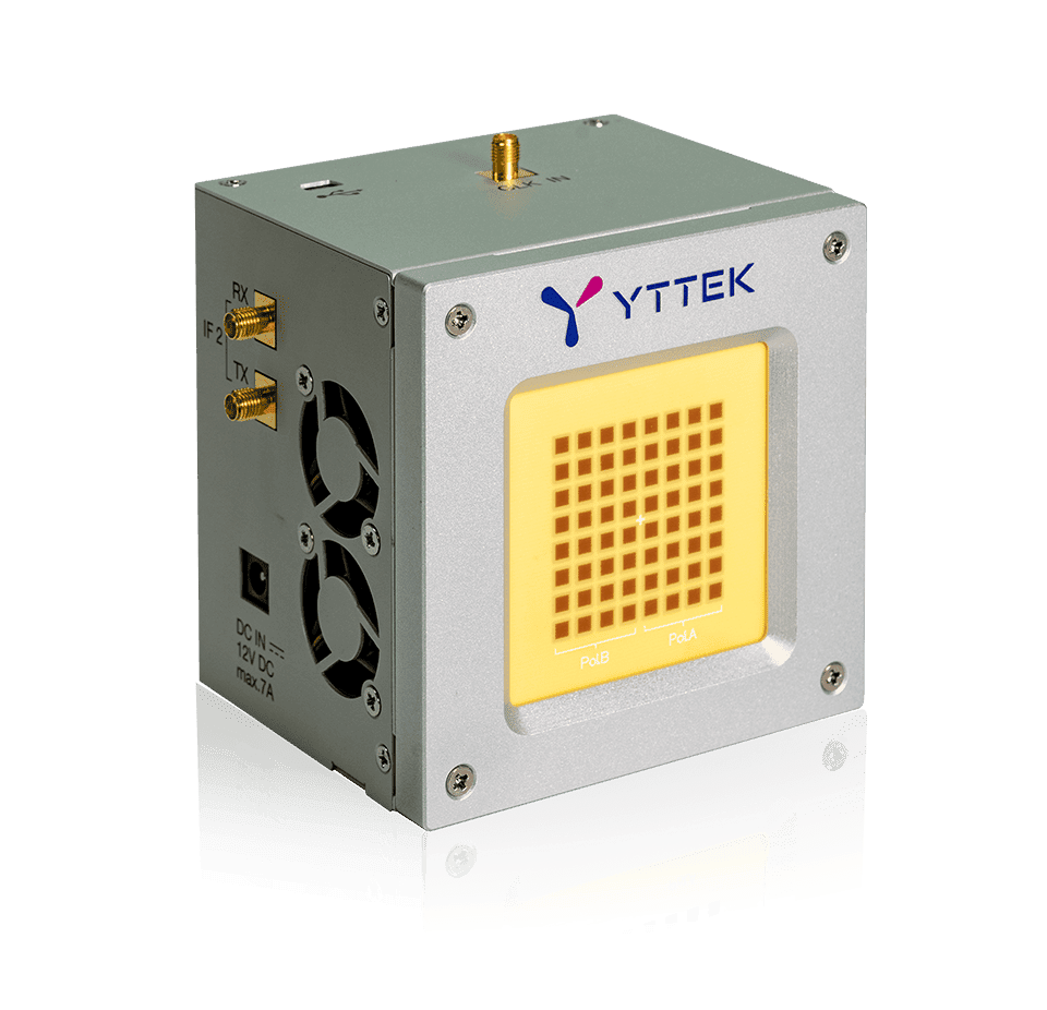 mmWave FEM FlexBeam YTTEK FlexBeam 28 GHz mmWave front-end module with detachable antenna and embedded UDC